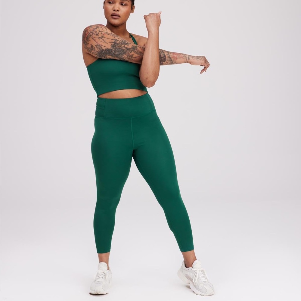 Girlfriend Collective Float 3/4 leggings in Small - Biome
